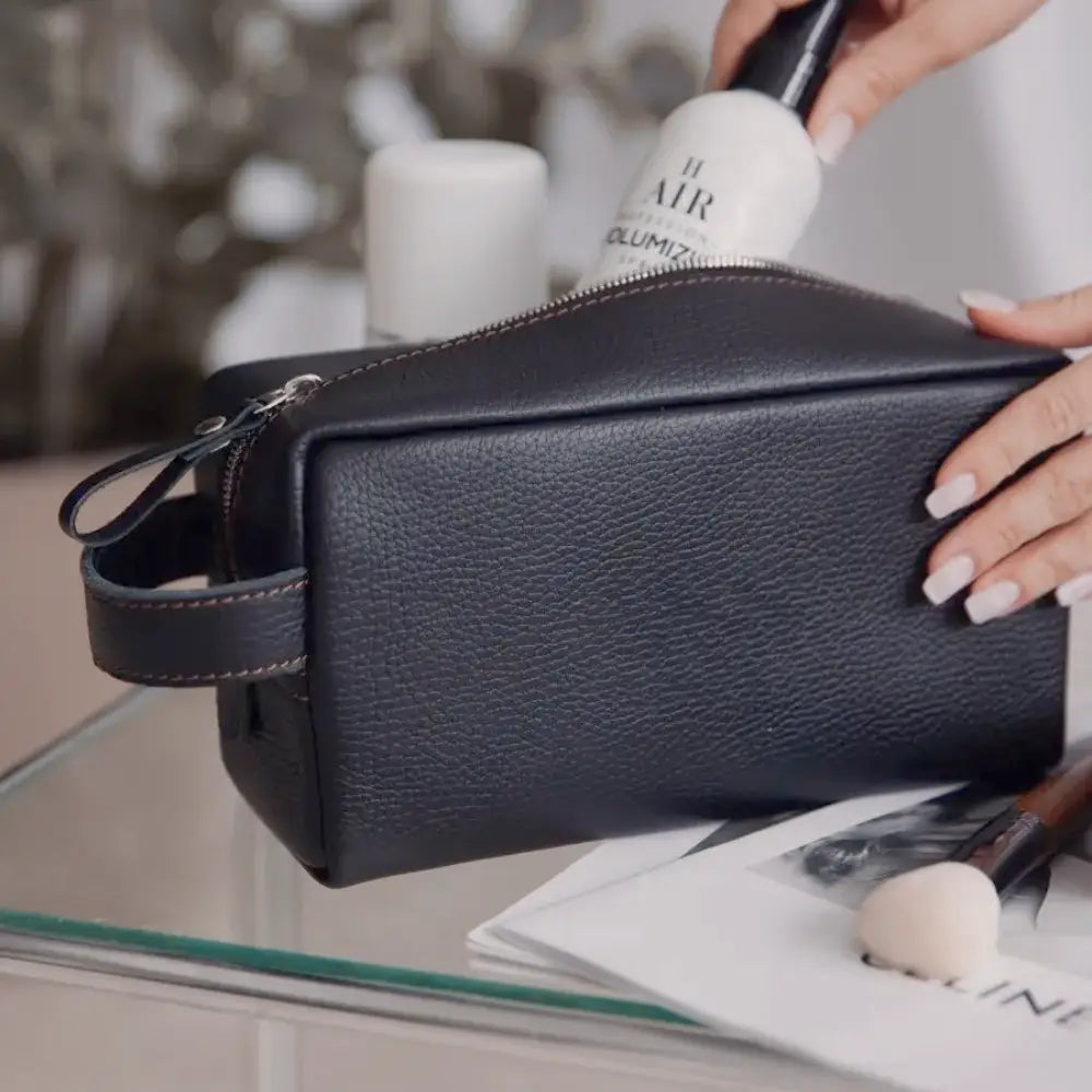 Trousse de toilette Cuir