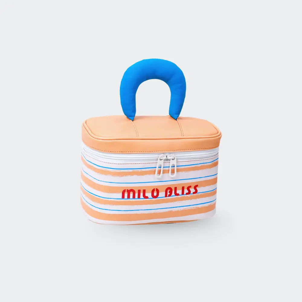 grande trousse de toilette femme originale orange