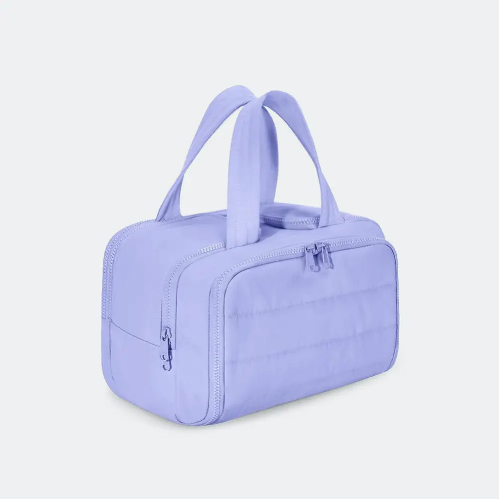 trousse de toilette bebe maternité violet