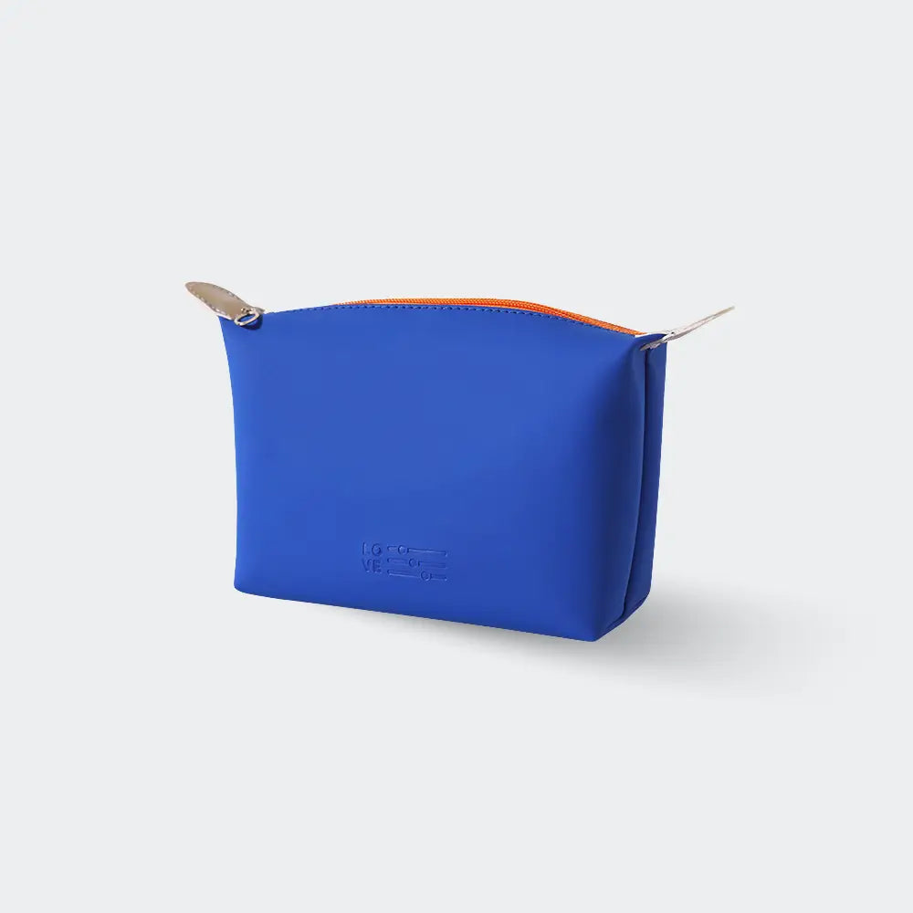 trousse de toilette femme tendance bleu fonce