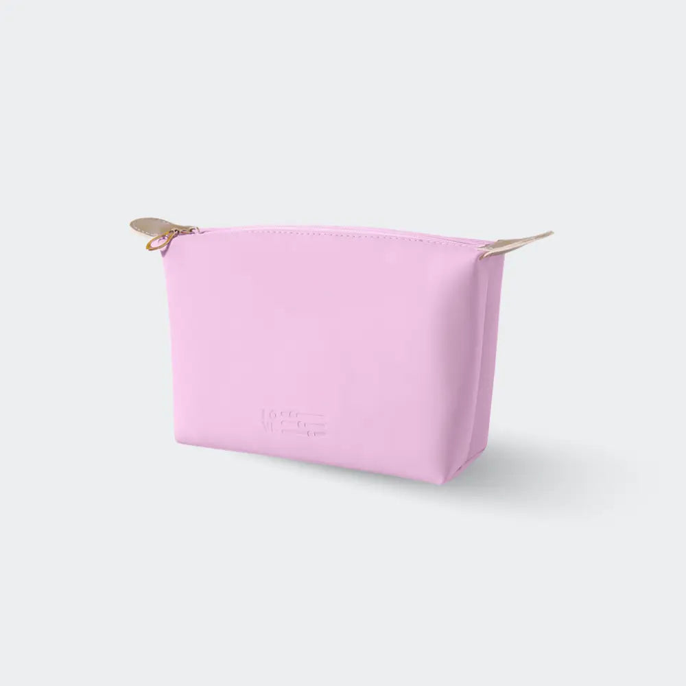 trousse de toilette femme tendance rose