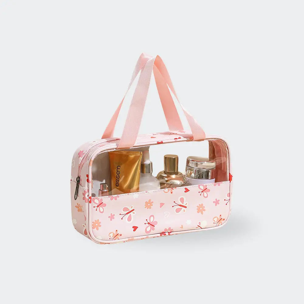 trousse de toilette fleur