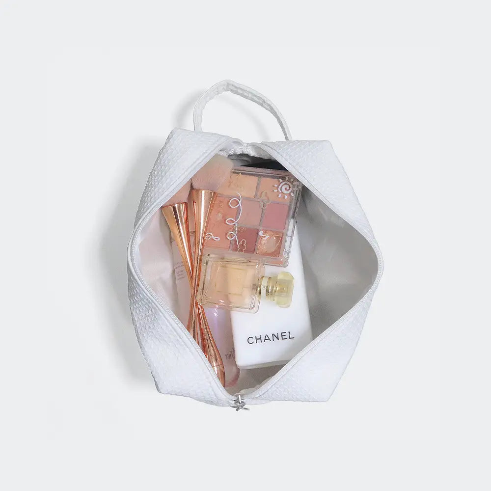 trousse de toilette gaze de coton femme