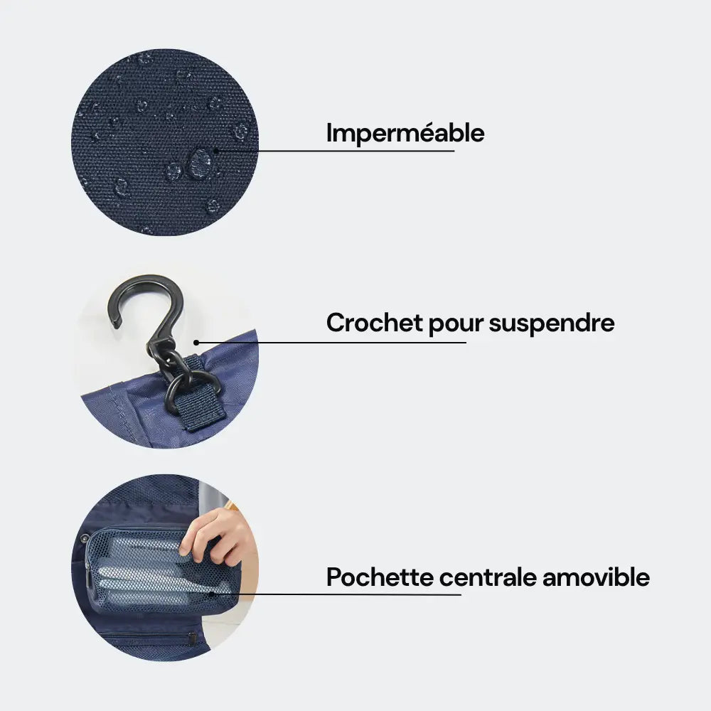 trousse de toilette homme suspendue consignes