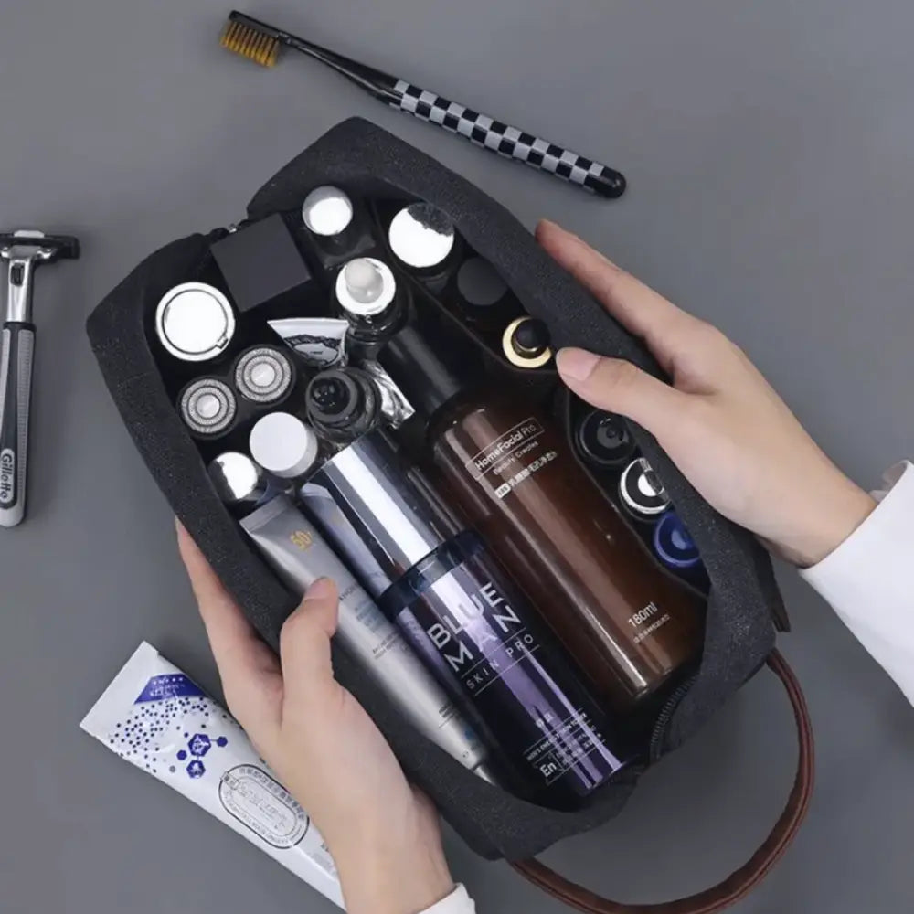 trousse de toilette homme voyage compartiment