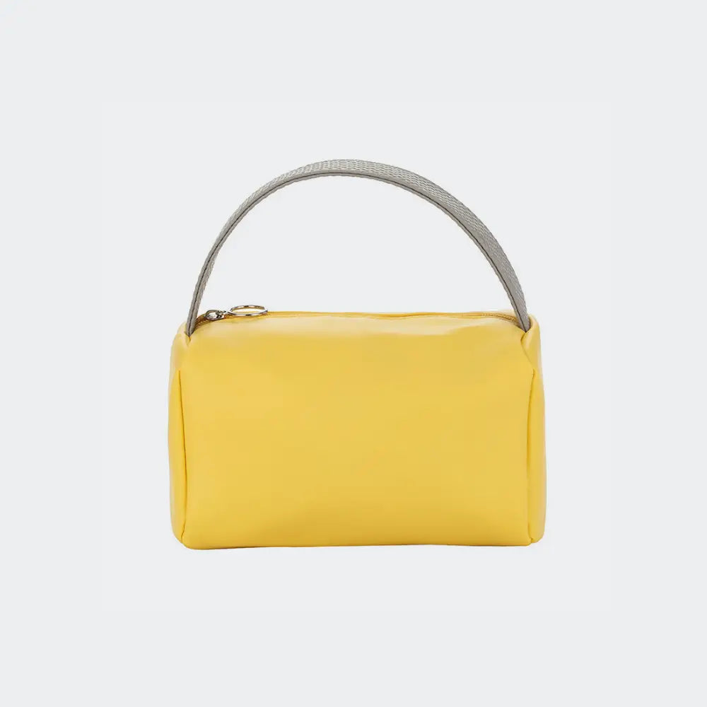 trousse de toilette originale jaune