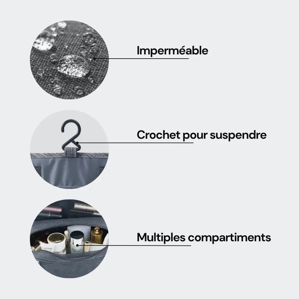 trousse de toilette suspendre consignes